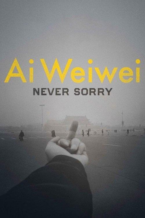 Poster for Ai Weiwei: Never Sorry