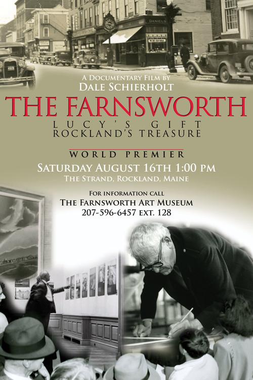 Poster for The Farnsworth: Lucy's Gift, Rockland's Treasure