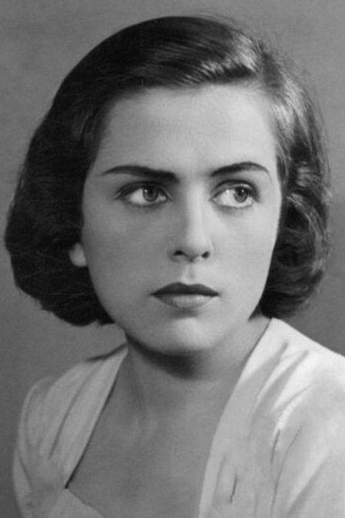 Portrait of actor Vlasta Matulová