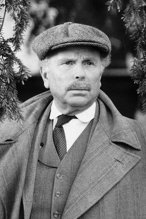 Portrait of actor Edward Hardwicke