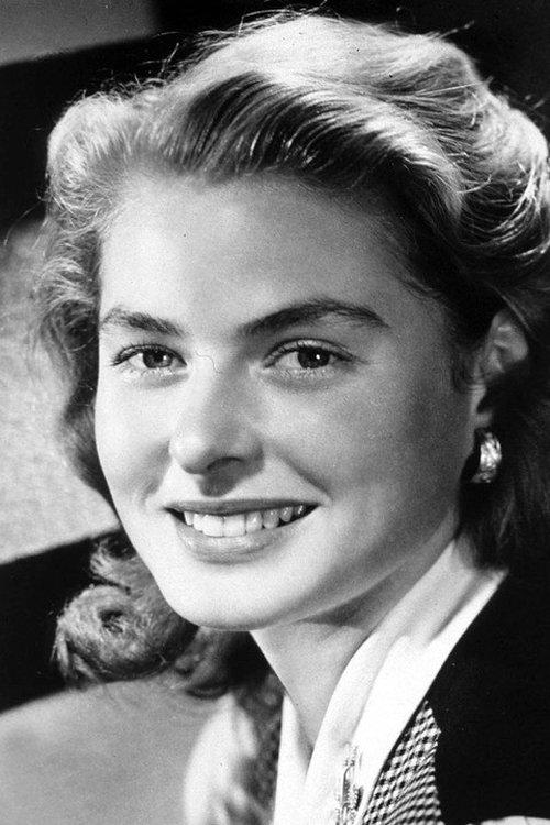 Portrait of actor Ingrid Bergman