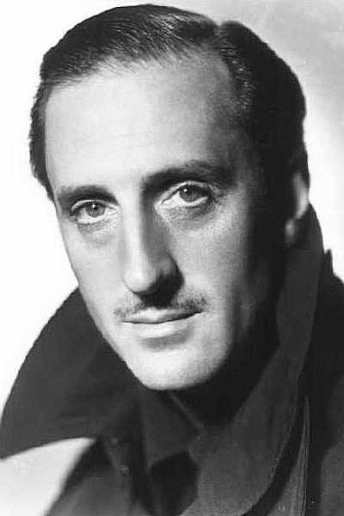 Portrait of actor Basil Rathbone