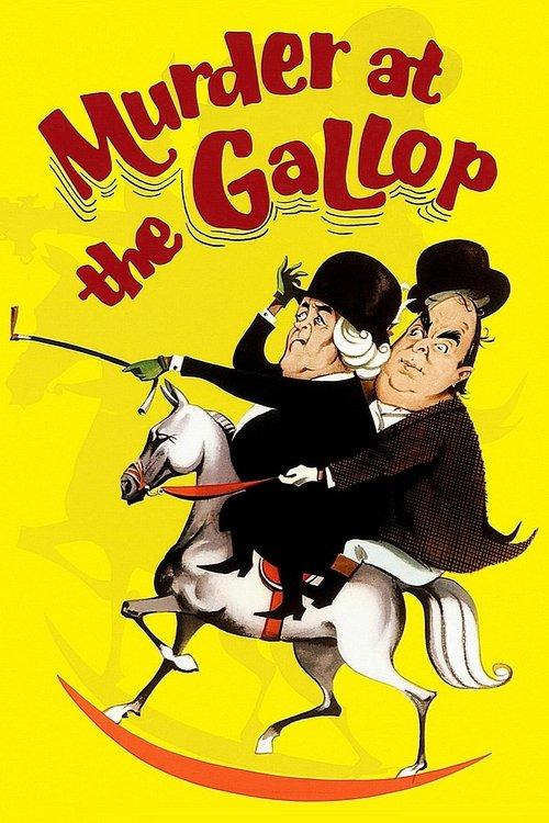 Poster for Murder at the Gallop