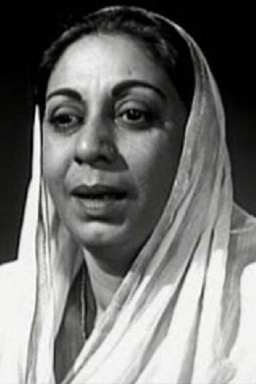 Portrait of actor Mumtaz Begum