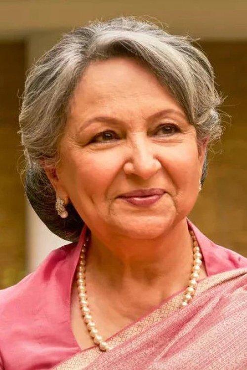 Portrait of actor Sharmila Tagore