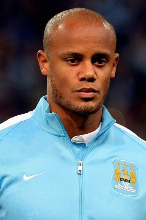 Portrait of actor Vincent Kompany