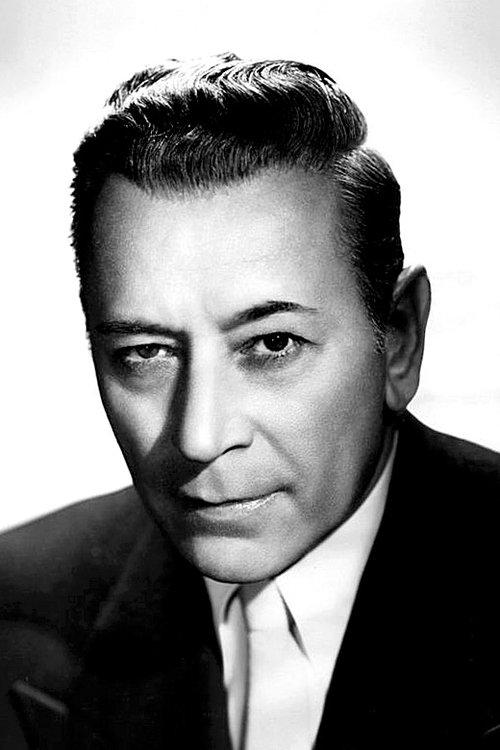 Portrait of actor George Raft