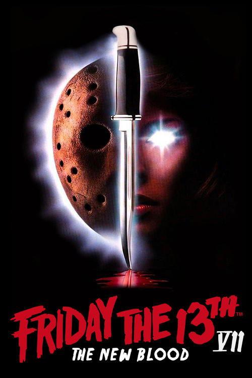 Poster for Friday the 13th Part VII - The New Blood