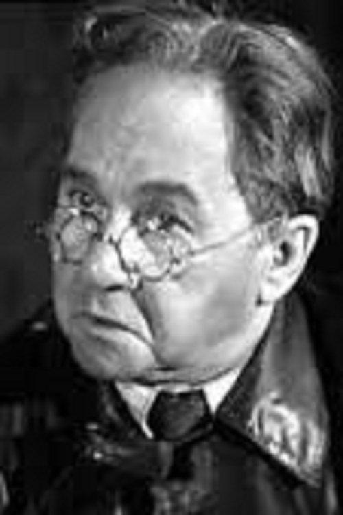 Portrait of actor Aage Foss