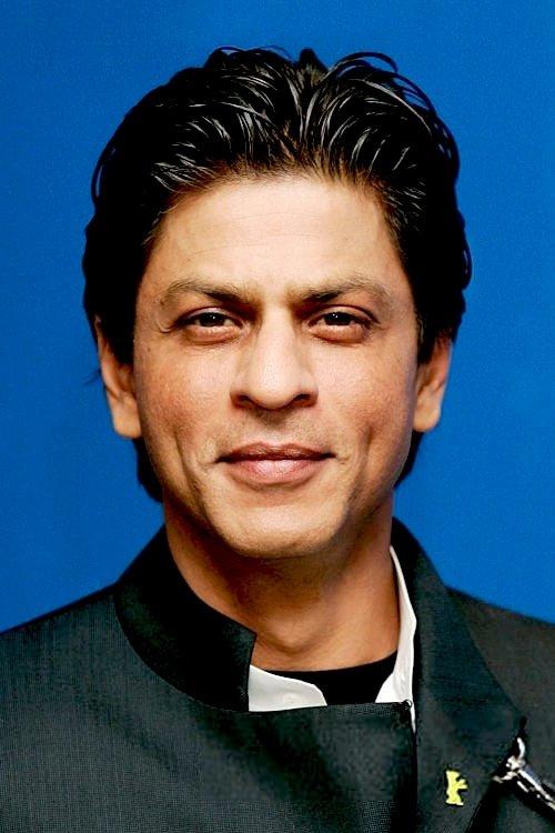Portrait of actor Shah Rukh Khan