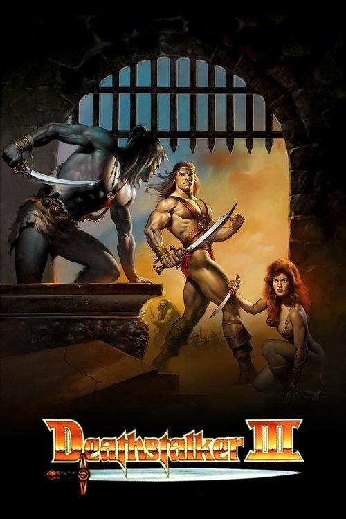 Poster for Deathstalker III: The Warriors from Hell
