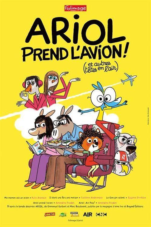 Poster for Ariol prend l'avion