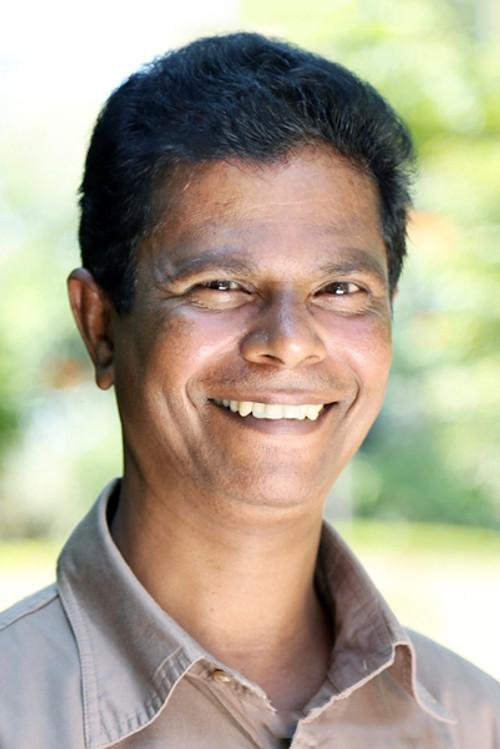 Portrait of actor Indrans