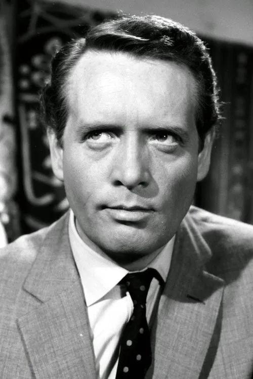 Portrait of actor Patrick McGoohan