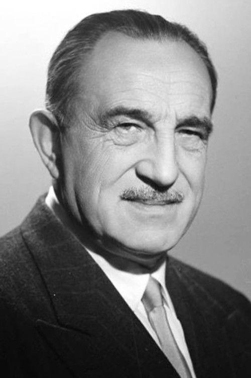 Portrait of actor Charles Vanel