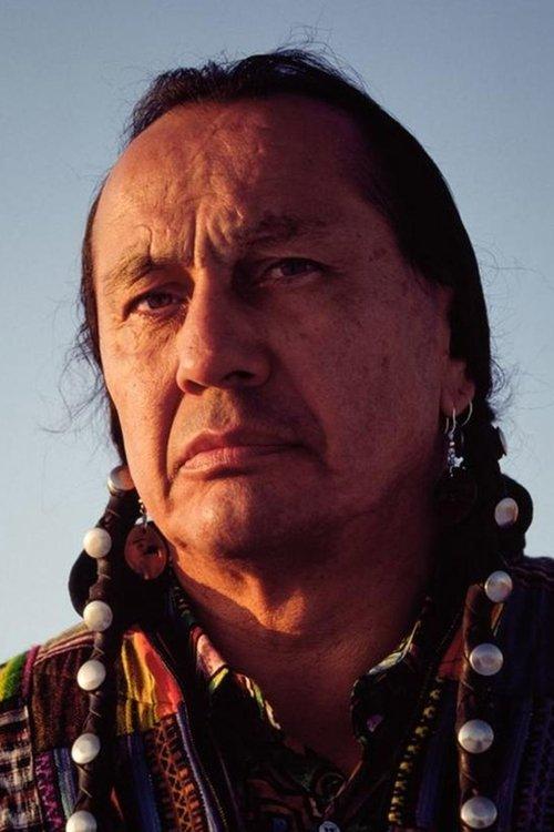 Portrait of actor Russell Means