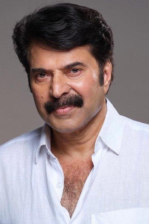 Portrait of actor Mammootty