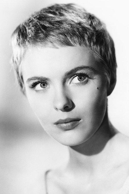 Portrait of actor Jean Seberg