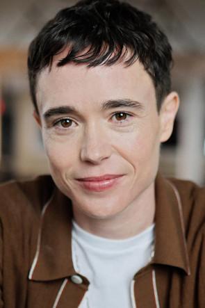 Portrait of actor Elliot Page