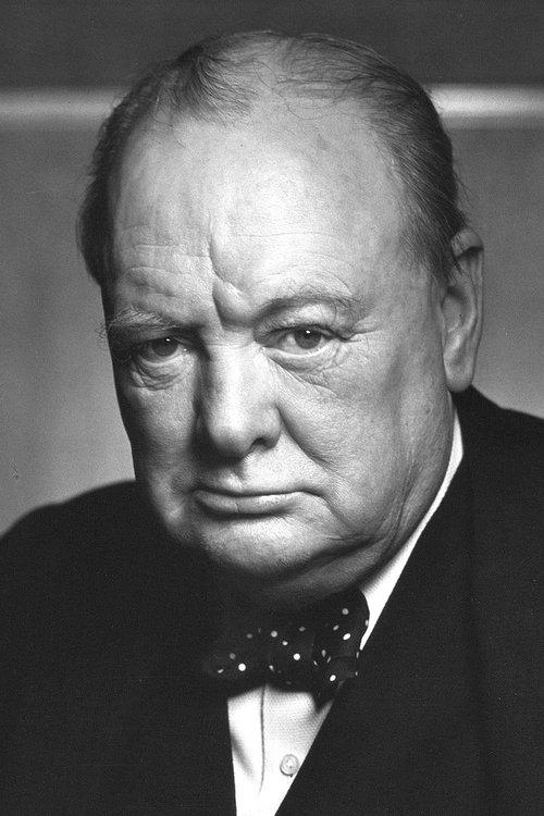 Portrait of actor Winston Churchill